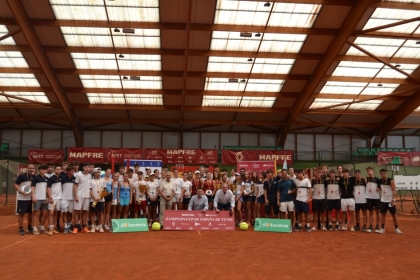 UE Tenispain y CT Chamartn se reparten los ttulos del Campeonato de Espaa Jnior en Zaragoza