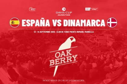 OAKBERRY se suma a la Copa Davis Espaa vs Dinamarca en Marbella
