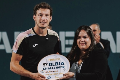 Pablo Carreo se queda a a un paso de su cuarto Challenger del ao en Olbia con semifinales de Martn Landaluce