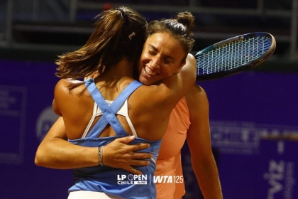 Sara Sorribes regresa a la competicin con un triunfo en dobles en Chile