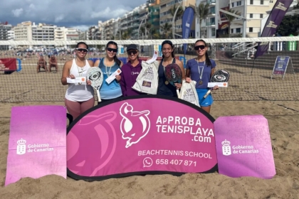 Las Palmas de Gran Canaria cierra el circuito mundial de tenis playa 2025