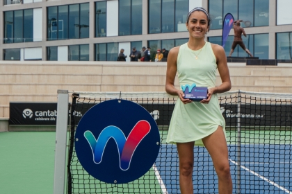 Primera final profesional de Carmen Gallardo en Manacor con una invitación de la RFET