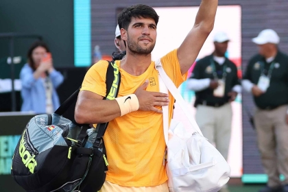Alcaraz ve frenada su racha en las semifinales de Indian Wells ante Medvedev