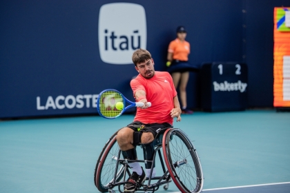 Martín de la Puente y Daniel Caverzaschi se reencuentran con una final de dobles en Miami