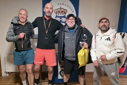 Ganadores de los internacionales de veteranos de Zaragoza y Alcalá de Guadaíra