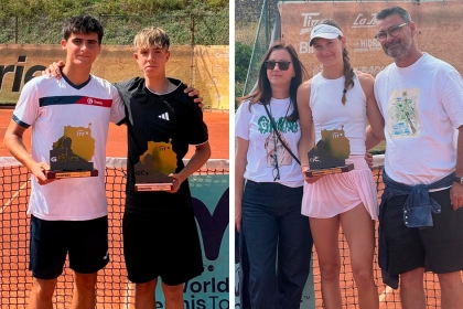 Victorias de David Mas-Masi� y Gabriela Paun en el internacional j�nior de Telde