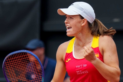 M�xima igualdad en el arranque de la Billie Jean King Cup en Eslovenia