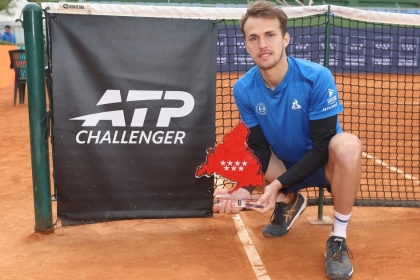 El ATP Challenger de Madrid acaba en manos del h�ngaro Zsombor Piros