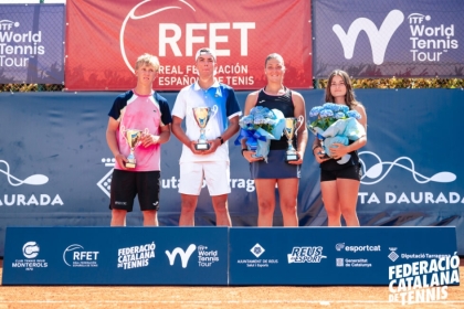 Ian Barroeta y Luisa M� Oprescu se estrenan en el internacional j�nior de Reus