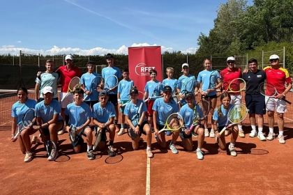 Concentraci�n t�cnica territorial de la RFET en la Ferrero Tennis Academy de Villena