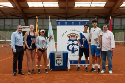 El valenciano Javier Ballester estrena su casillero en el internacional j�nior de Zaragoza