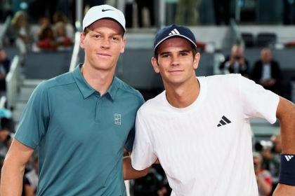 Rafael J�dar despierta de su sue�o en Madrid ante Jannik Sinner 