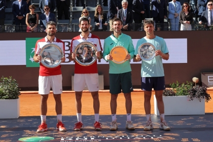 Marcel Granollers y Horacio Zeballos se quedan sin la corona de laurel dorada en el Foro Itálico