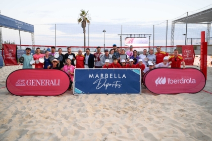 Los favoritos se coronan en el Campeonato de España de Tenis Playa 2026 en Marbella