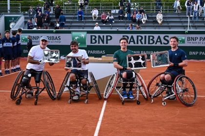 Mart�n de la Puente firma una nueva final de dobles en Roland Garros junto al franc�s Houdet
