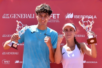 Javier Ballester y Mireia Sagrist� se proclaman Campeones de Espa�a J�nior en Reus