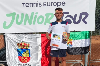 Primer �xito internacional para Alejandro Romero en un Sub'12 de Eslovaquia
