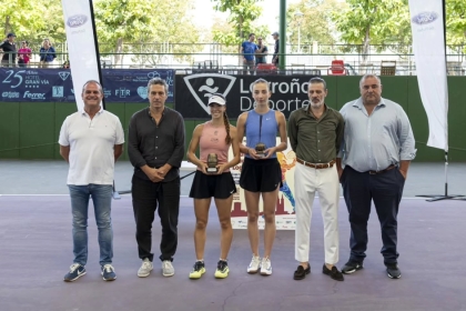 Juliana Giaccio estrena su palmarés profesional con 17 años en Logroño