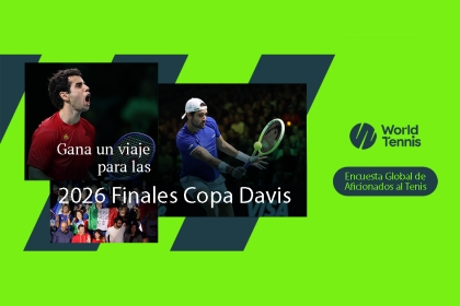 La Encuesta Global de Aficionados al Tenis sortea dos viajes para la Final 8 de la Copa Davis en Bolonia