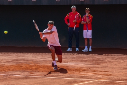 La Selecci�n Espa�ola Generali de Tenis ya prepara la Copa Davis en Chile