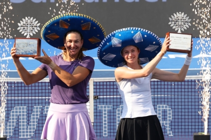 Cristina Bucsa suma un nuevo t�tulo de dobles en Guadalajara donde es semifinalista en individuales