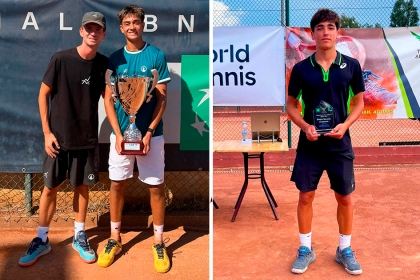 Triunfos de Paul Ghimbasan y David Hustin Alemany, y finales para Jos� M� Moreta y Melany Esteban en j�niors