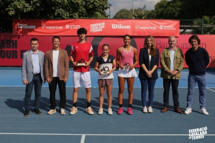 Marc Castellv� y Mar�a Pascual estrenan su palmar�s internacional en el Sub'16 de Cornell�