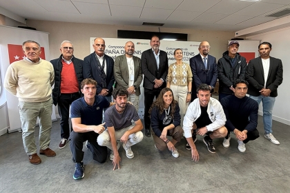 El CT Chamart�n presenta el Campeonato de Espa�a de Tenis Absoluto por Equipos que arranca el lunes en Madrid