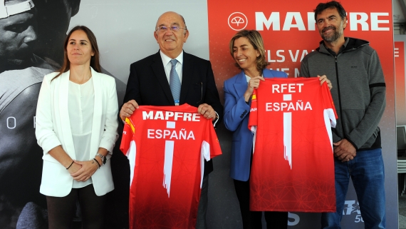 MAPFRE renueva su acuerdo con la Real Federación Española de Tenis