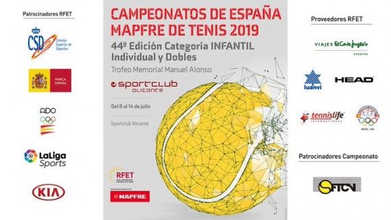 Finales XLIV Campeonato de España MAPFRE Infantil “Memorial Manuel Alonso“ desde el Sporclub Alicante