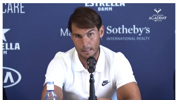 Rafael Nadal aplaude el esfuerzo de la RFET por aumentar el nmero de torneos Challenger