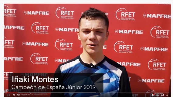 Iaki Montes y Claudia de las Heras, Campeones de Espaa Jnior 2019