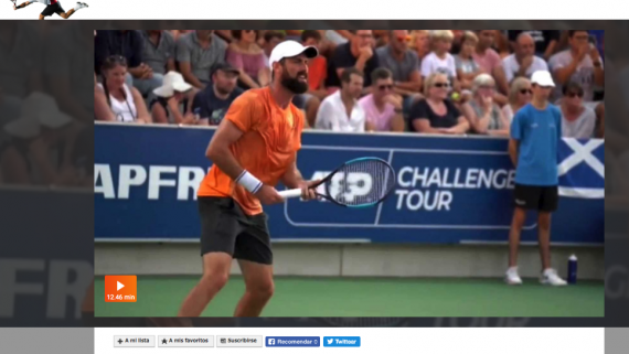 Especial sobre el torneo ATP Challenger de Manacor en Teledeporte