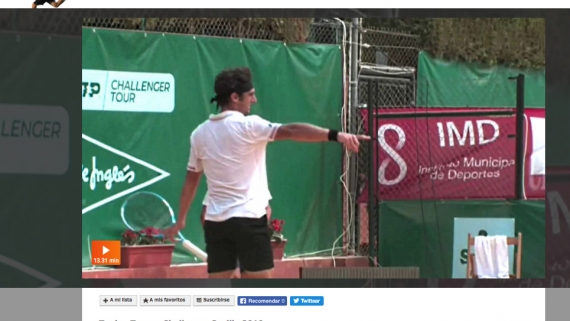 Especial sobre el torneo ATP Challenger de Sevilla en Teledeporte