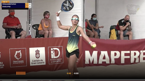 Campeonato de Espaa MAPFRE de Tenis Playa 2021 - Final Femenina en Teledeporte