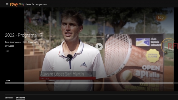 Tierra de Campeones T6/17 - Torneo ITF Masculino M15 de Sabadell