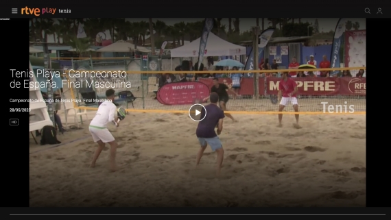 Campeonato de Espaa MAPFRE de Tenis Playa 2023 - Final Masculina