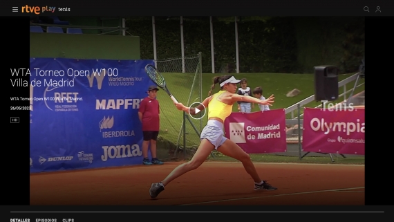 Reportaje ITF W100 Madrid