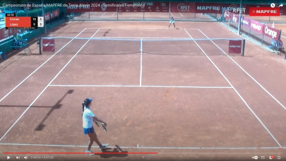 Campeonato de Espaa MAPFRE de Tenis Alevn 2024 - Semifinales Femeninas