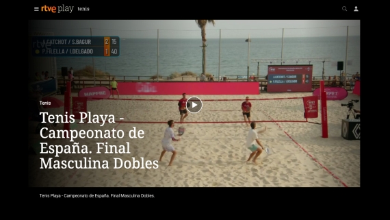 Campeonato de Espaa de Tenis Playa 2025 - Final Masculina