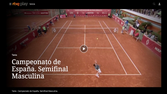 Campeonato de Espa�a MAPFRE de Tenis Absoluto Masculino 2025 - 1� Semifinal