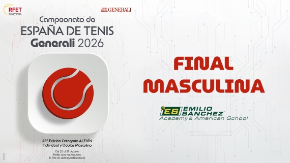  Campeonato de Espa�a de Tenis Generali Alev�n 2026 - Final Masculina