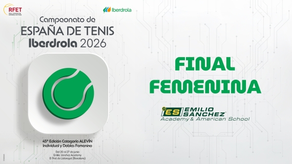  Campeonato de Espa�a de Tenis Iberdrola Alev�n 2026 - Final Femenina