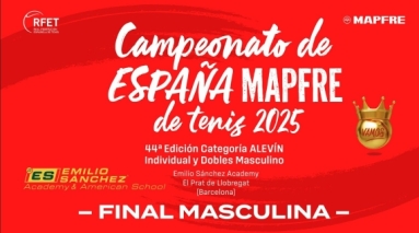 Campeonato de Espaa Iberdrola de Tenis Alevn 2025 - Final Masculina