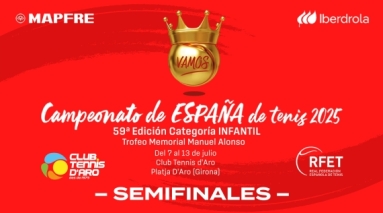 Campeonato de Espaa Iberdrola Tenis Infantil 2025 - Semifinales Femeninas