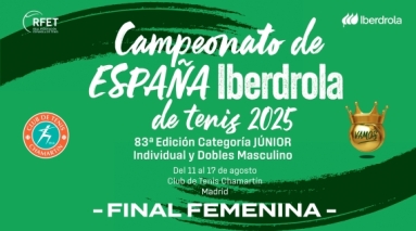 Campeonato de Espaa Iberdrola de Tenis Jnior 2025 - Final Femenina