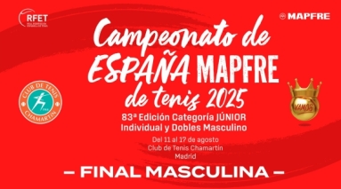 Campeonato de Espaa MAPFRE de Tenis Jnior 2025 - Final Masculina